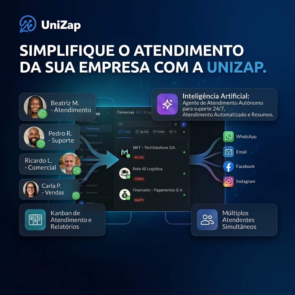 UniZap Funcionalidades